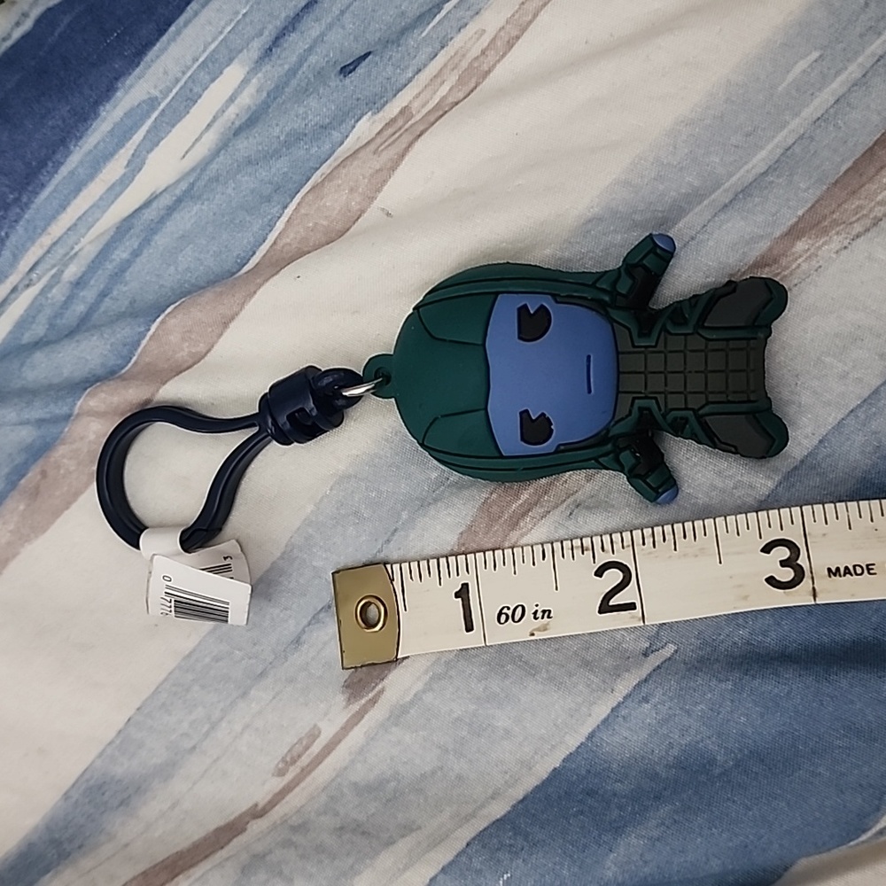 Monogram Figural Captain Marvel Ronan Bag Clip/Keychain